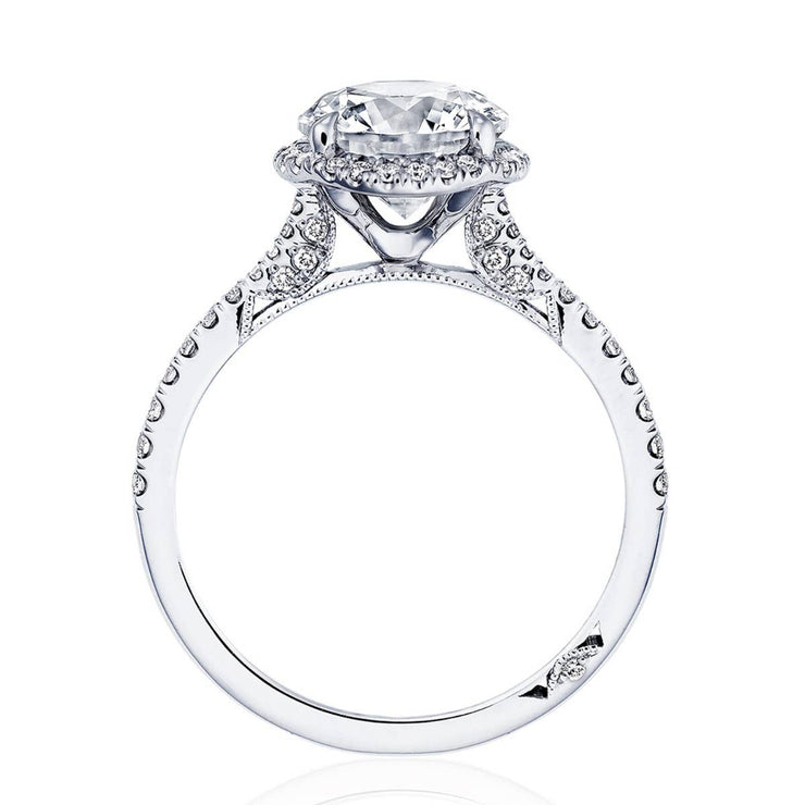 Round Bloom Engagement Ring