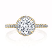 Round Solitaire Engagement Ring