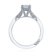 Emerald Solitaire Engagement Ring