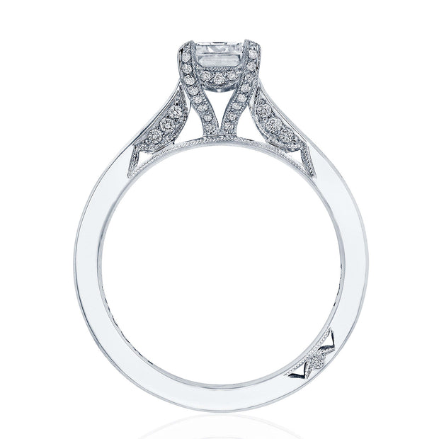 Emerald Solitaire Engagement Ring