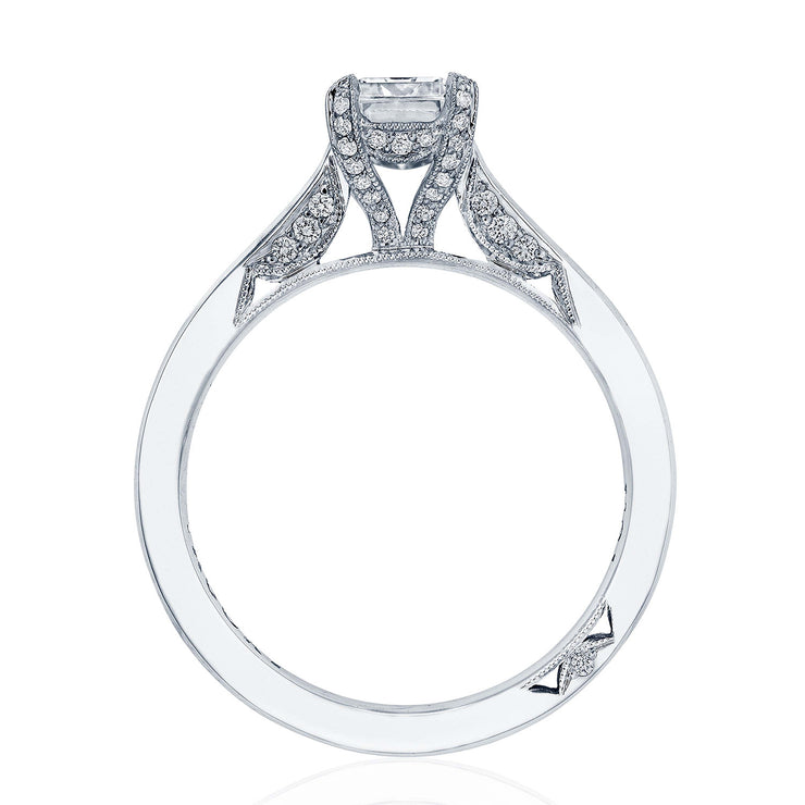Emerald Solitaire Engagement Ring