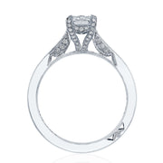 Emerald Solitaire Engagement Ring