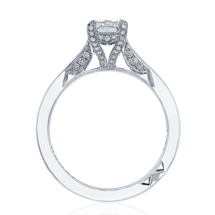Emerald Solitaire Engagement Ring