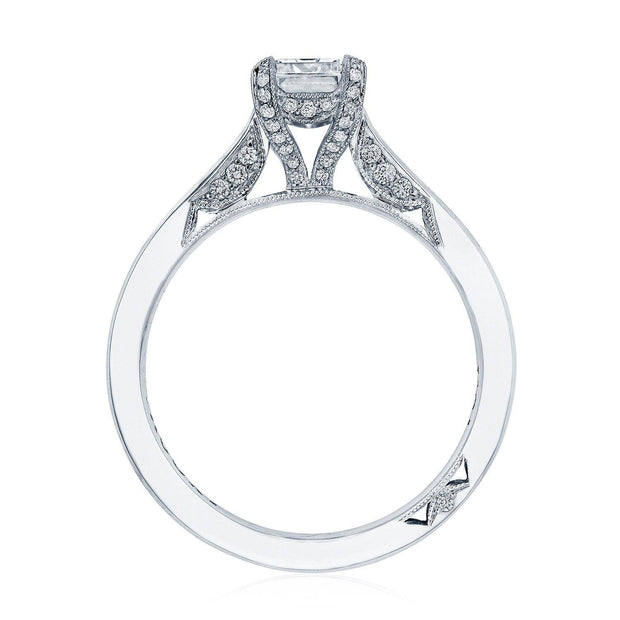 Emerald Solitaire Engagement Ring