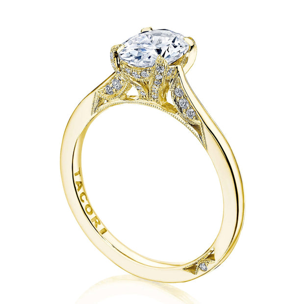 Oval Solitaire Engagement Ring