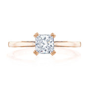 Princess Solitaire Engagement Ring