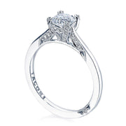 Princess Solitaire Engagement Ring