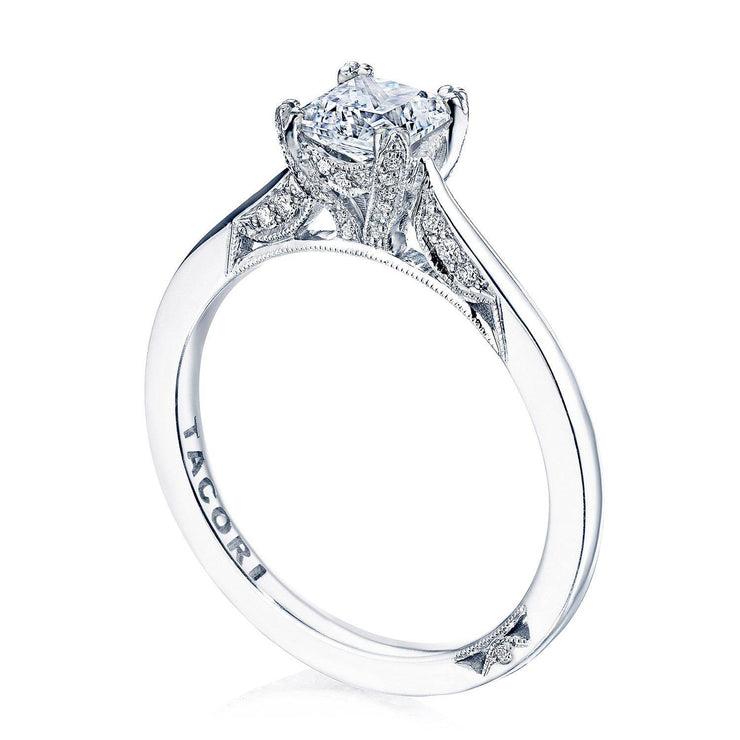 Princess Solitaire Engagement Ring