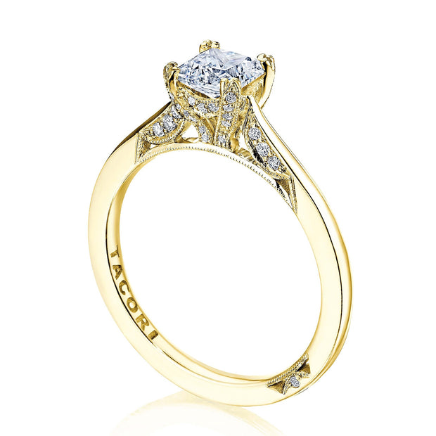 Princess Solitaire Engagement Ring