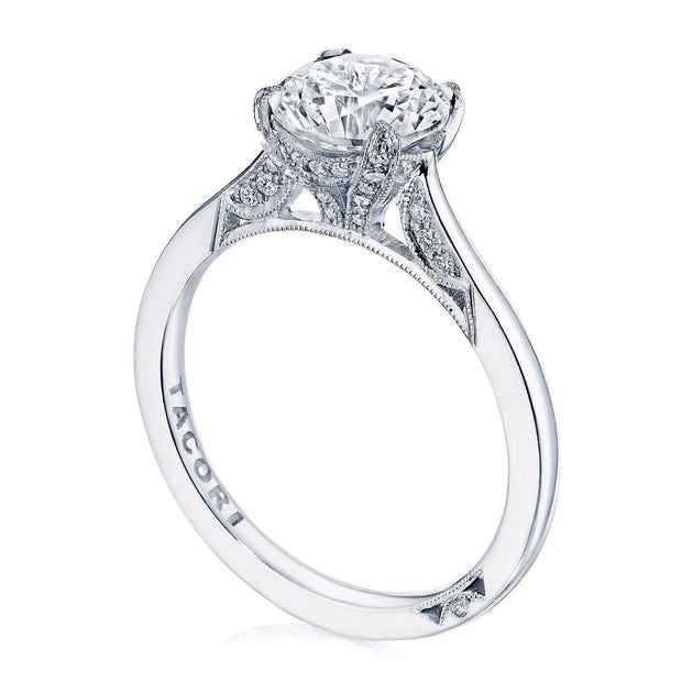 Round Solitaire Engagement Ring