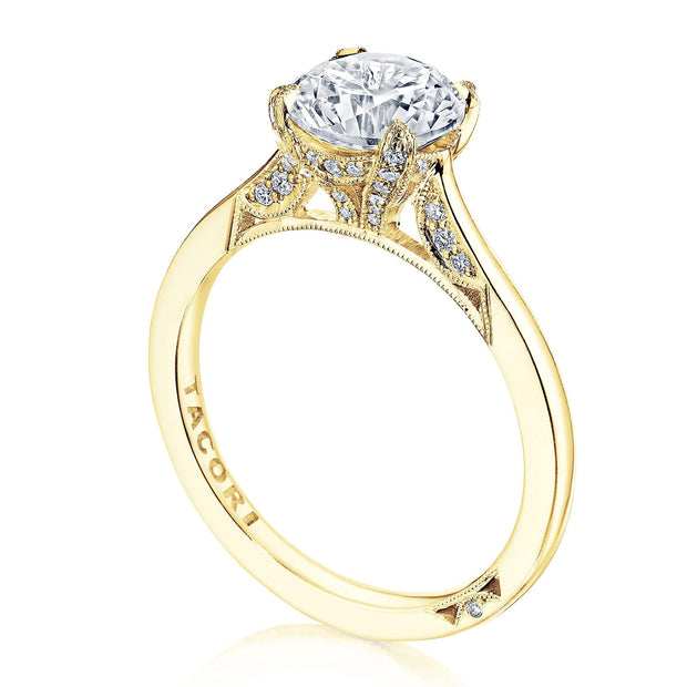 Round Solitaire Engagement Ring
