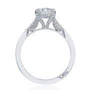 Emerald Solitaire Engagement Ring