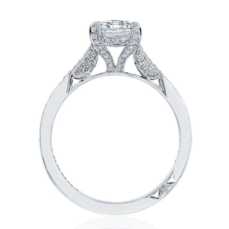 Emerald Solitaire Engagement Ring