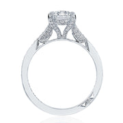 Emerald Solitaire Engagement Ring