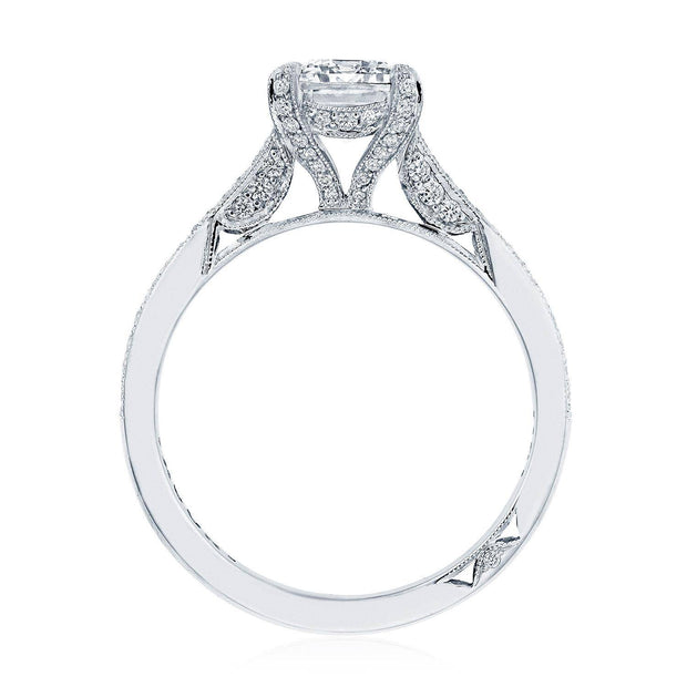 Emerald Solitaire Engagement Ring