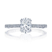 Oval Solitaire Engagement Ring