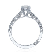 Emerald Solitaire Engagement Ring