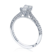 Emerald Solitaire Engagement Ring