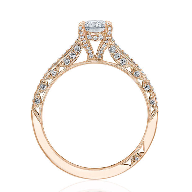 Emerald Solitaire Engagement Ring