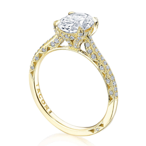 Oval Solitaire Engagement Ring