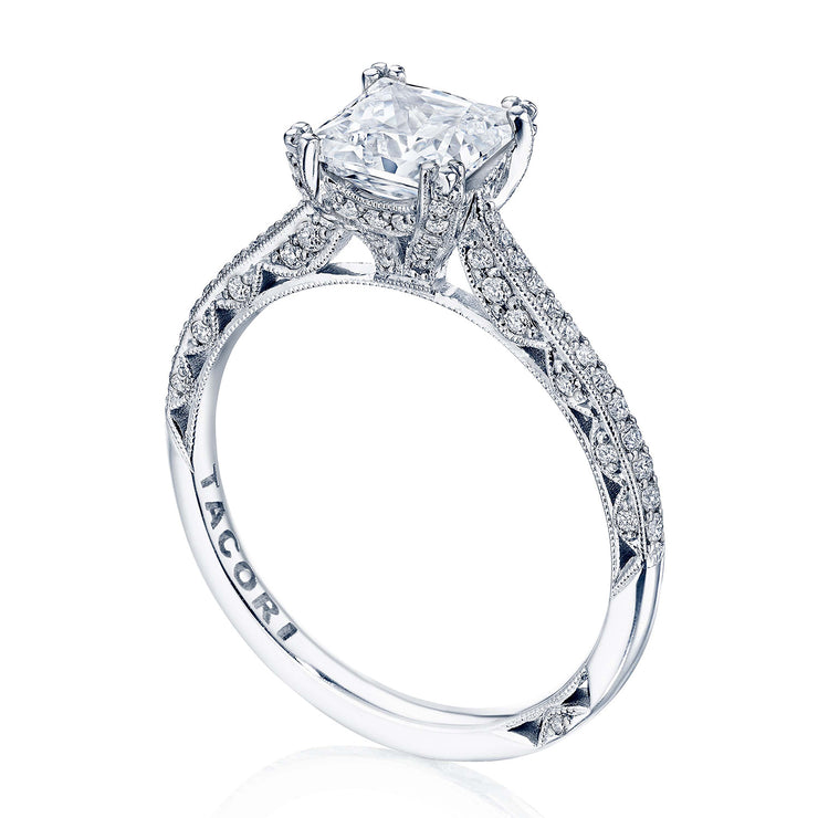 Princess Solitaire Engagement Ring