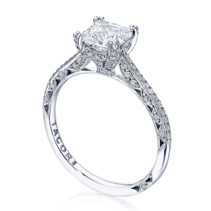 Princess Solitaire Engagement Ring