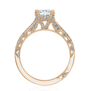 Princess Solitaire Engagement Ring