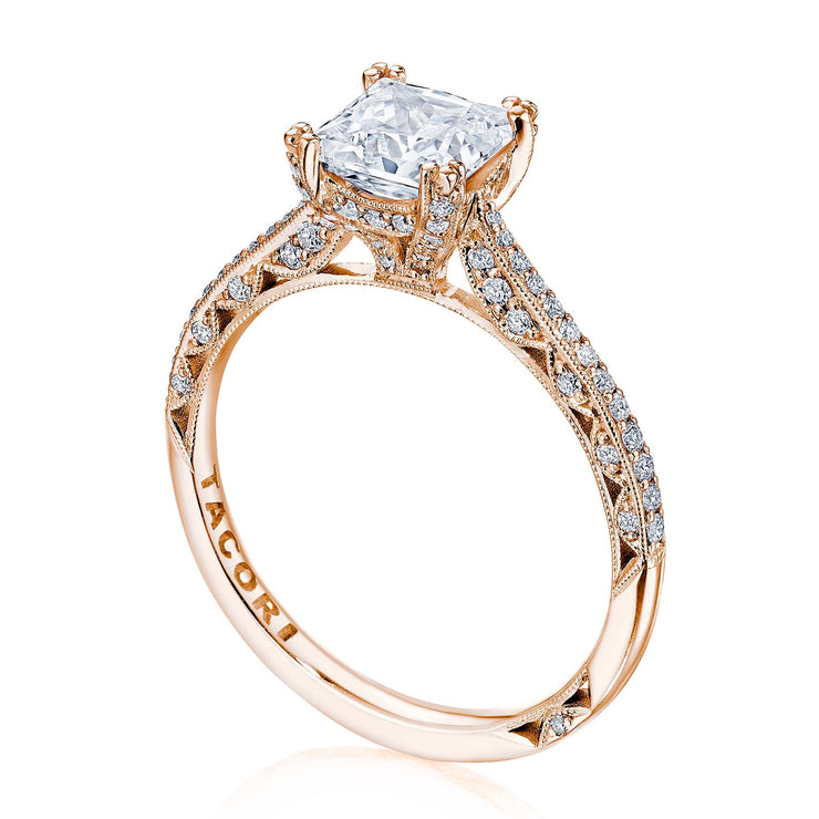 Princess Solitaire Engagement Ring