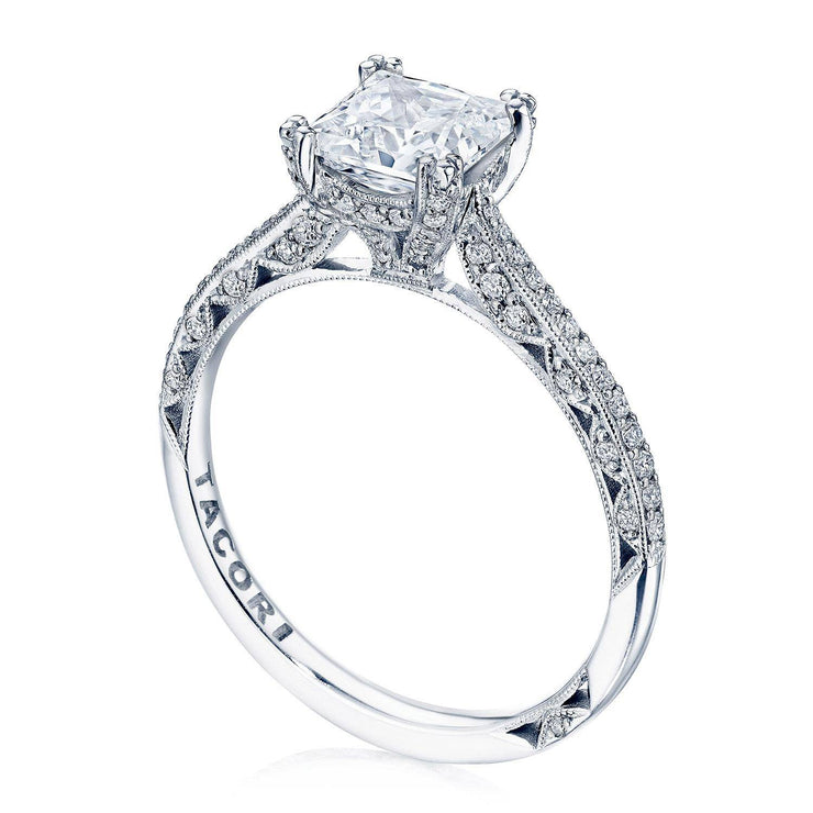 Princess Solitaire Engagement Ring