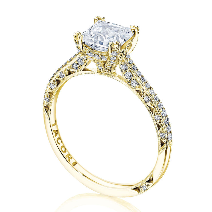 Princess Solitaire Engagement Ring