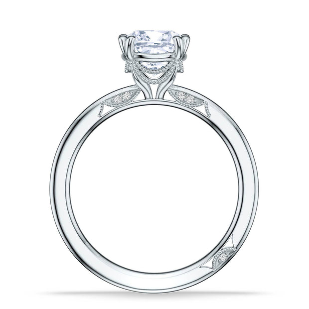 Cushion Solitaire Engagement Ring