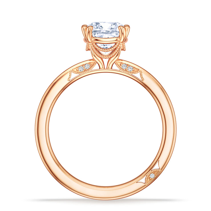 Cushion Solitaire Engagement Ring
