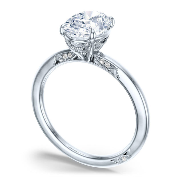 Oval Solitaire Engagement Ring