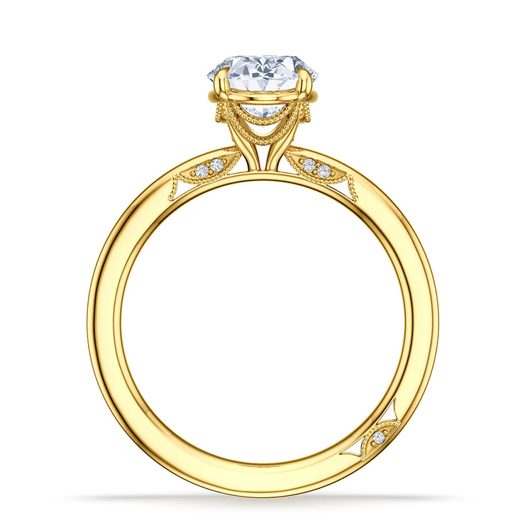 Oval Solitaire Engagement Ring
