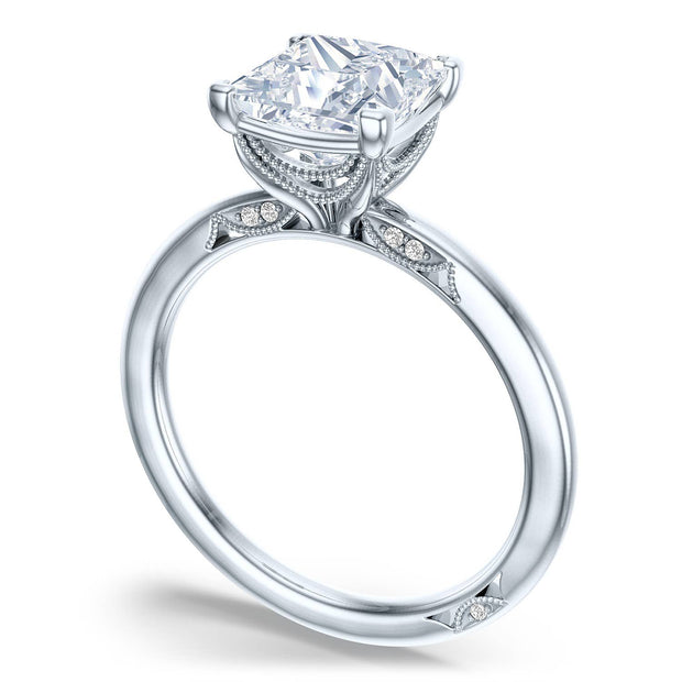 Princess Solitaire Engagement Ring