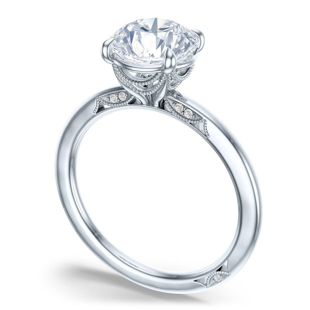 Round Solitaire Engagement Ring