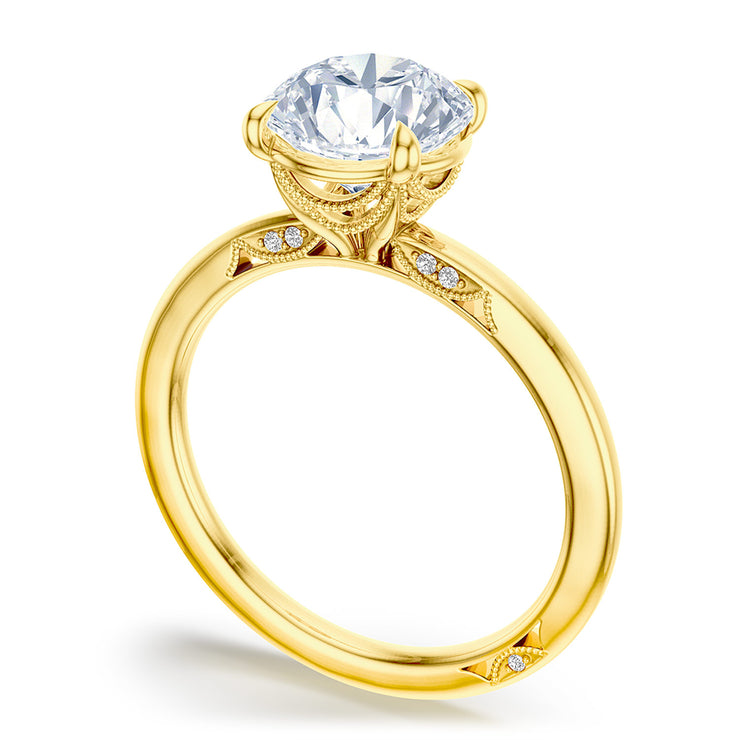 Round Solitaire Engagement Ring