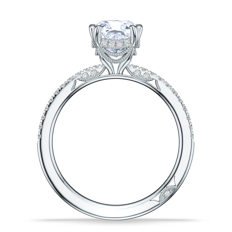 Cushion Solitaire Engagement Ring