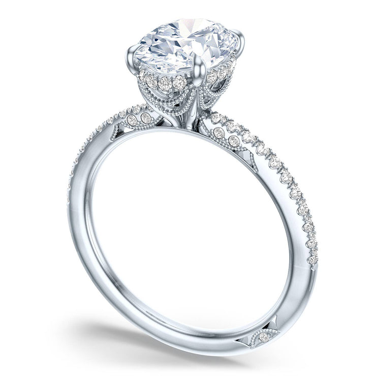 Oval Solitaire Engagement Ring