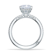 Princess Solitaire Engagement Ring