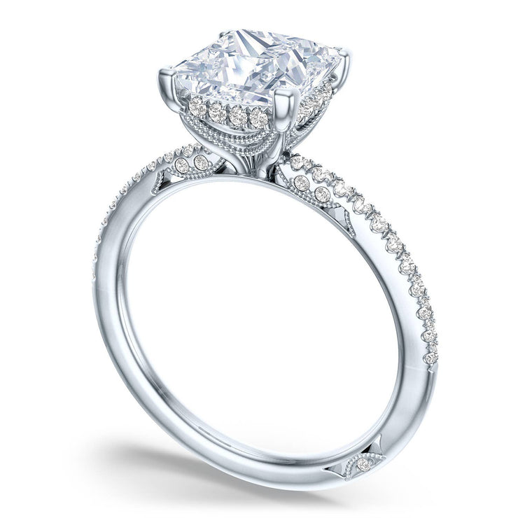 Princess Solitaire Engagement Ring