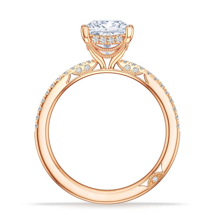 Princess Solitaire Engagement Ring
