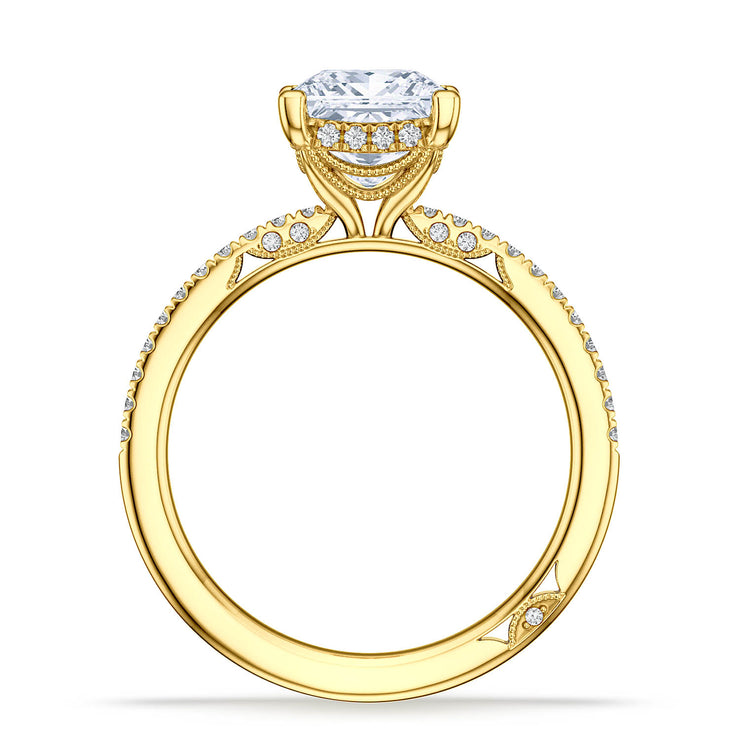 Princess Solitaire Engagement Ring