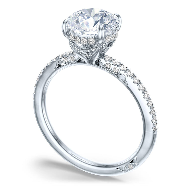 Round Solitaire Engagement Ring