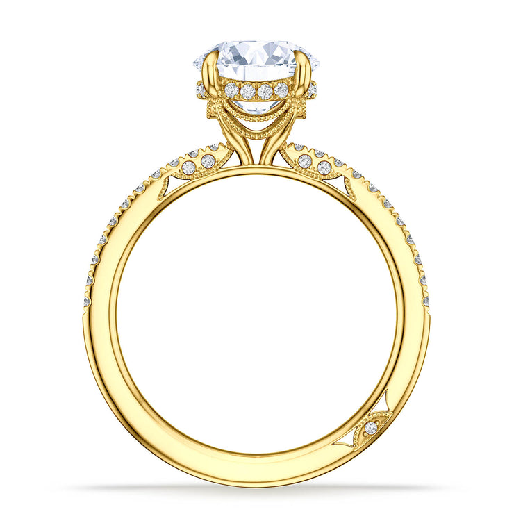 Round Solitaire Engagement Ring