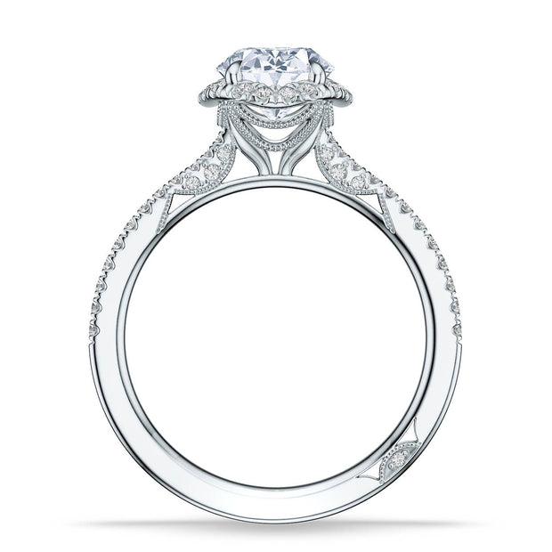 Oval Bloom Engagement Ring