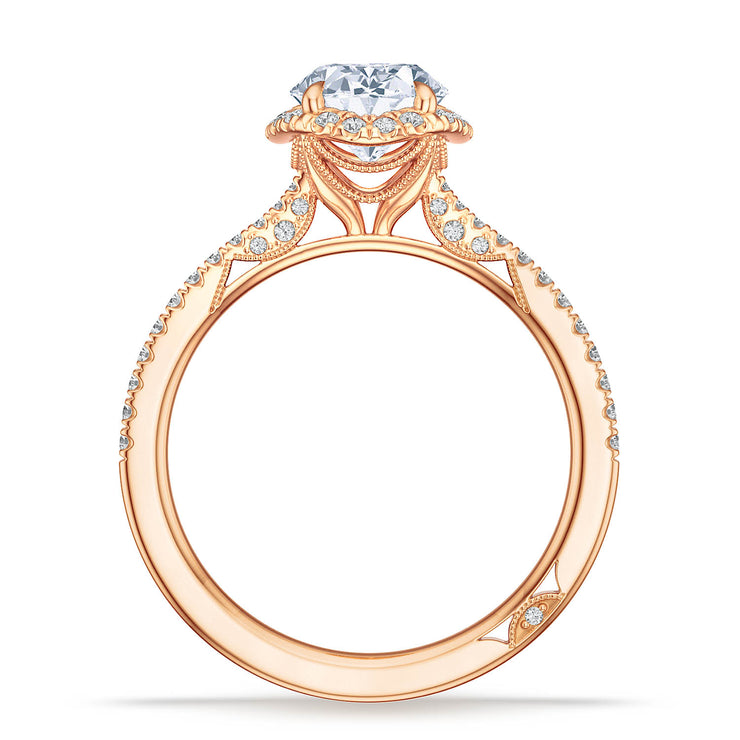 Oval Bloom Engagement Ring