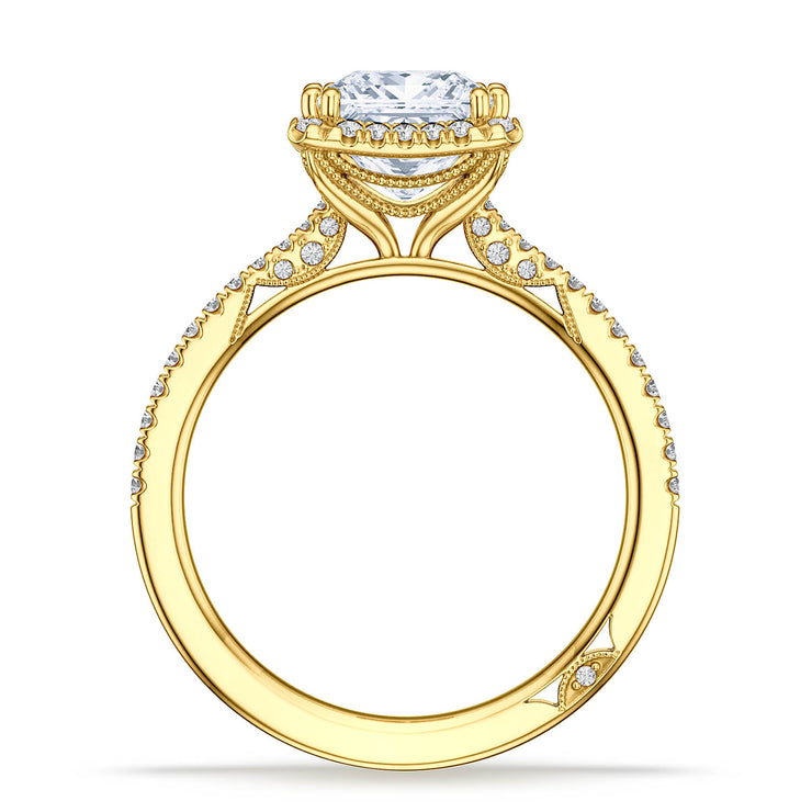 Princess Bloom Engagement Ring