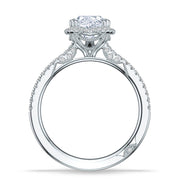 Pear Bloom Engagement Ring