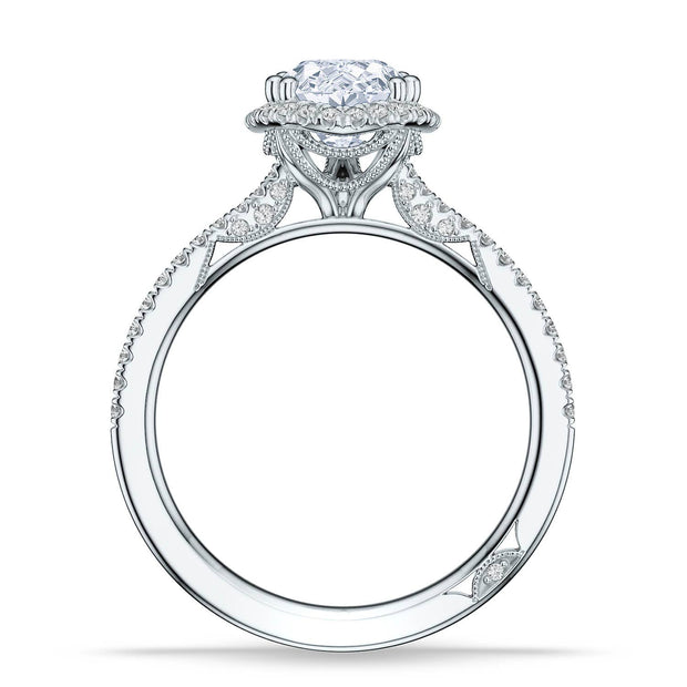 Pear Bloom Engagement Ring